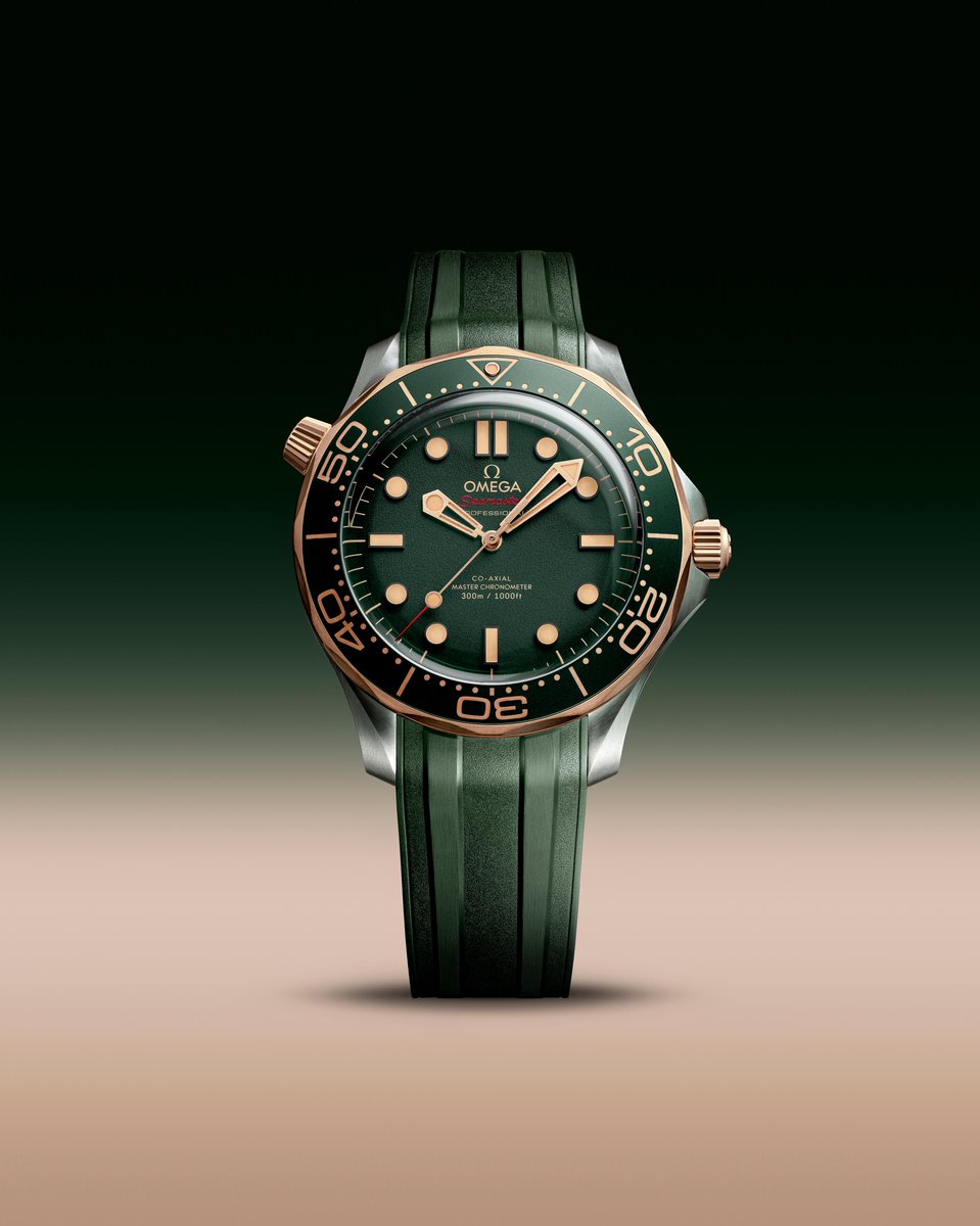 omegawatches's tweet photo. Titanium and Bronze Gold merge to make an icon. The latest Diver 300M with signature skeleton hands and the iconic helium escape valve at 10.  https://t.co/szOcT001kk

#OMEGA
#Seamaster https://t.co/Zx6385NZee