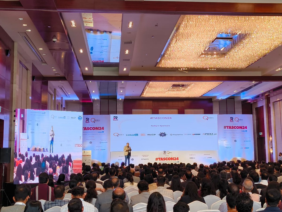 AIMERZ_AI's tweet image. At #TASCON24, we're connecting with industry leaders and exploring smarter hiring solutions.
Our Founder, Vishwa Mohan, and Lokesh Mathur are here to share AIMERZ’s vision of simplifying hiring for businesses and job seekers alike.
#AIMERZ #AIMwithAIMERZ #TASCON24withAIMERZ