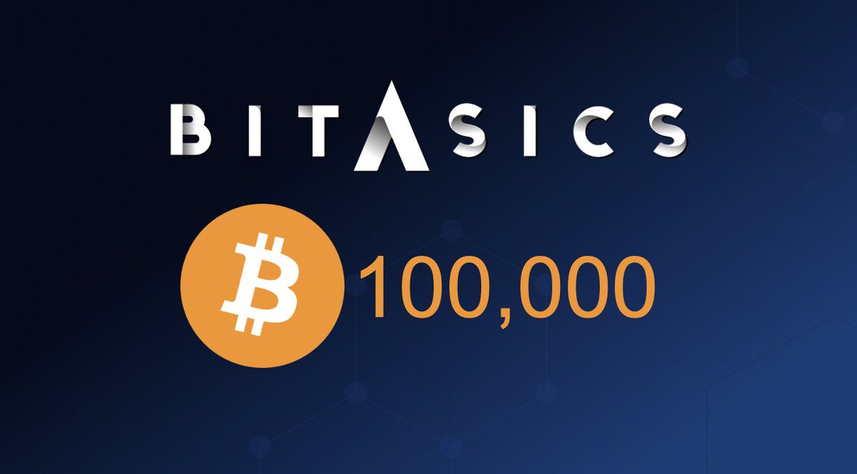 Bitasics's tweet image. We did it! #Bitcoin #BTC