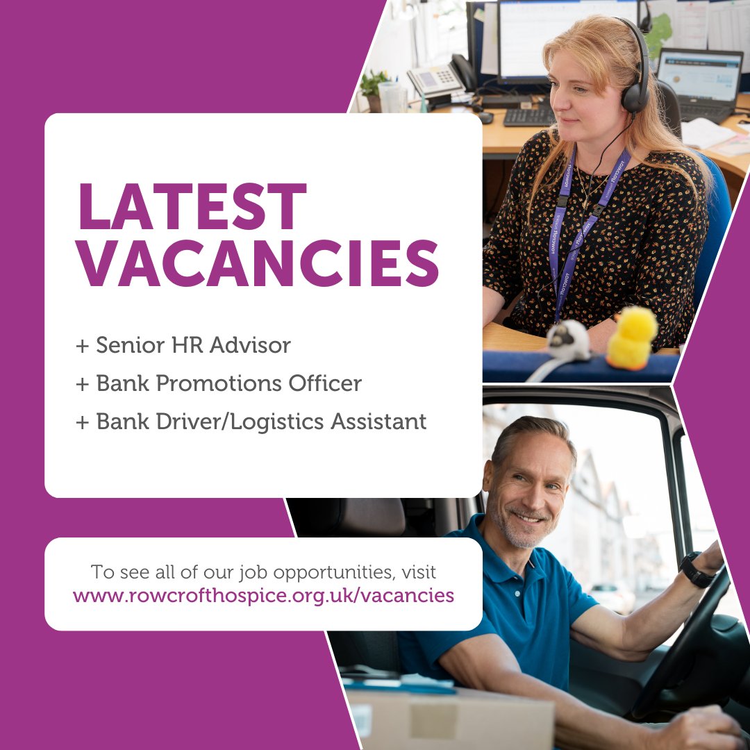 Make a meaningful impact in your community by joining our dedicated and compassionate teams at Rowcroft Hospice 🌟

Discover more our current #vacancies and apply here 👉 rowcroftcareers.tribepad-gro.com/v2/job/search/