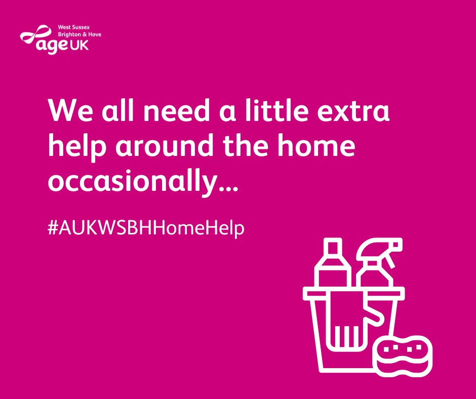 Do you need a bit of extra help to get the house ready for Christmas? Our home assistants can help with lots of household chores.

Find out more:
☎️ 01903 726 276
💻 ageuk.org.uk/westsussexbrig…