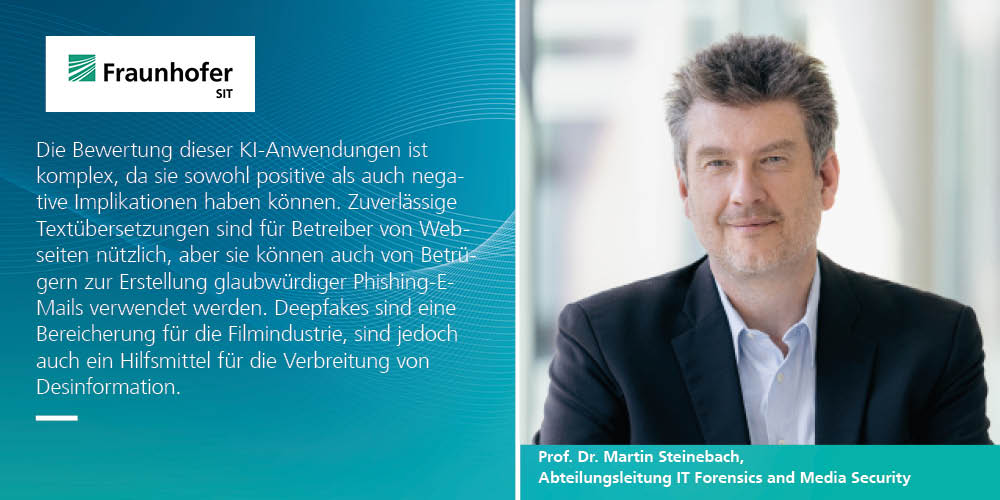 Deepfakes, manipulierte Fotos, Desinformationen -- wie sollen wir mit Gefährdungen durch GenAI und KI-erzeugte Videos umgehen? Unser Experte für Mediensicherheit Martin Steinebach stellt Gegenmaßnahmen vor: rdcu.be/d1sDL