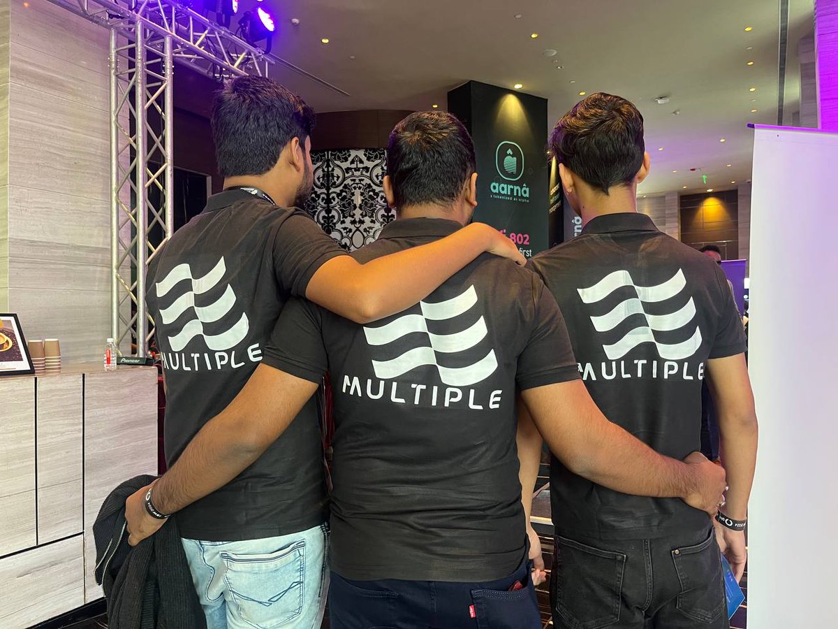 multiple_global's tweet image. 🇮🇳 Live from India! 

🚀 Our Indian Ambassadors: Ayush, Avijit and Kalyan are joining forces at Sheraton Grand Hotel, Bangalore for India Blockchain Week 2024! 

🏆 The event brings together global blockchain leaders, innovators, and enthusiasts from all around the world to