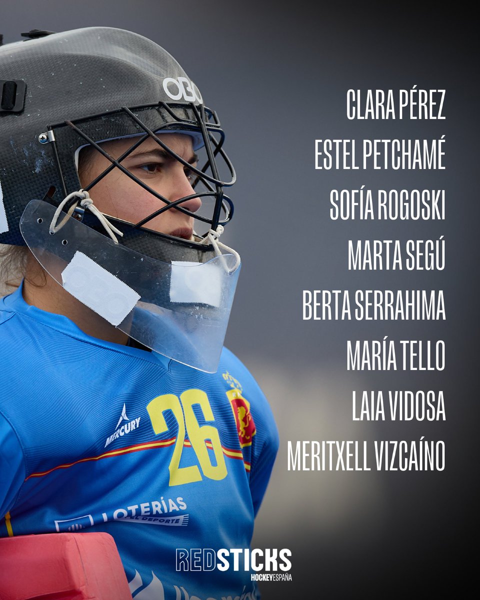 RFEH Hockey (@rfe_hockey) on Twitter photo 𝗔𝗯𝘀𝗼𝗹𝘂𝘁𝗮 𝗙𝗲𝗺𝗲𝗻𝗶𝗻𝗮 👀
‼️ El seleccionador <a href="/carlosgcuenca/">Carlos Garcia Cuenca</a> convoca un total de 26 jugadoras en la lista de entrenamientos del 2025.
+ info y próximas concentraciones en RFEH.ES
#HockeyEspaña | #RedSticks 𝗔𝗯𝘀𝗼𝗹𝘂𝘁𝗮 𝗙𝗲𝗺𝗲𝗻𝗶𝗻𝗮 👀
‼️ El seleccionador <a href="/carlosgcuenca/">Carlos Garcia Cuenca</a> convoca un total de 26 jugadoras en la lista de entrenamientos del 2025.
+ info y próximas concentraciones en RFEH.ES
#HockeyEspaña | #RedSticks