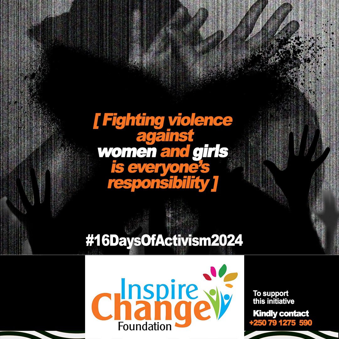 InspireChangeF's tweet photo. Ending Gender-based Violence is a collective responsibility! During these #16daysofactivismagainstgenderbasedviolence let’s unite to challenge harmful norms, stand with survivors and promote equality. 
Together, we can create a world free from Violence. #endgbv #actnow https://t.co/Ruk9POvxMG