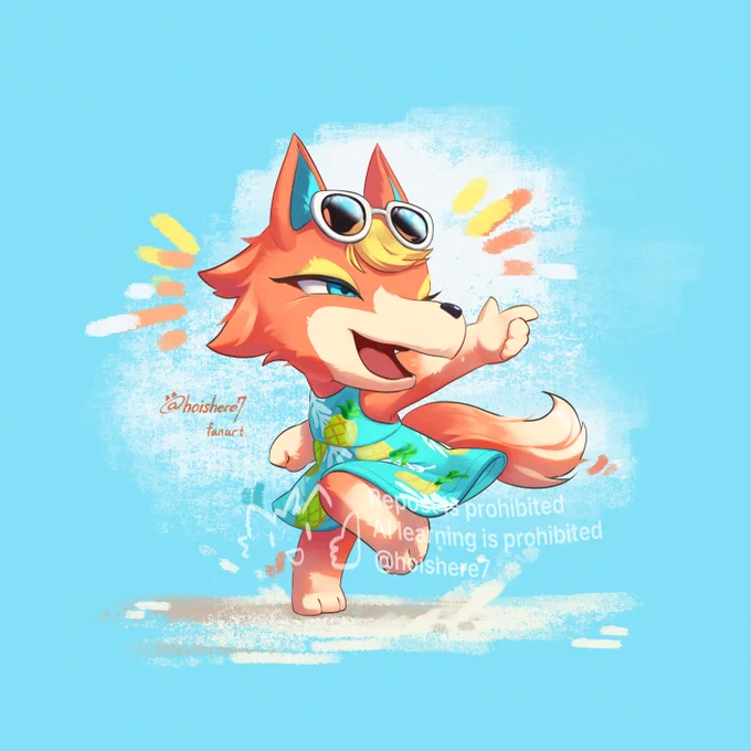 #どうぶつの森 #AnimalCrossing #Audie 모니카