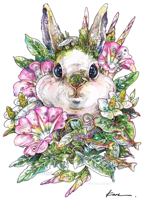 #見つけてくださってありがとうございます生き物ばかり描いています 