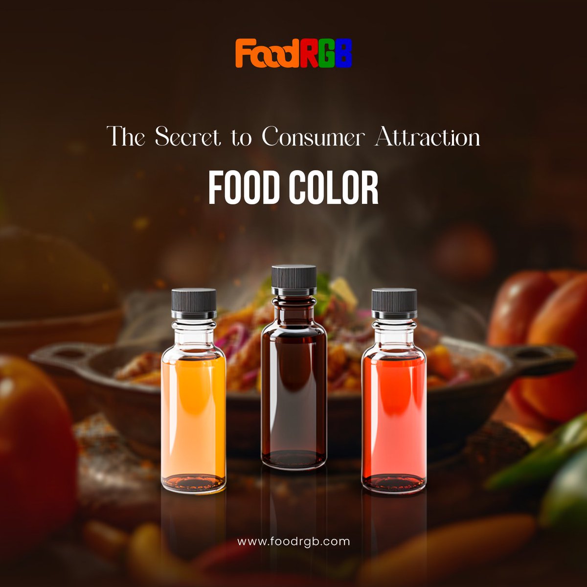 FoodRgb's tweet image. The Secret to Consumer Attraction: Color! 
Vibrant, natural colors not only make your product stand out but also captivate the senses. 
#NaturalFoodColors #ConsumerAttraction #ColorMatters #FoodManufacturers #BeverageIndustry #FoodInnovation #ColorYourProducts #FoodRGB