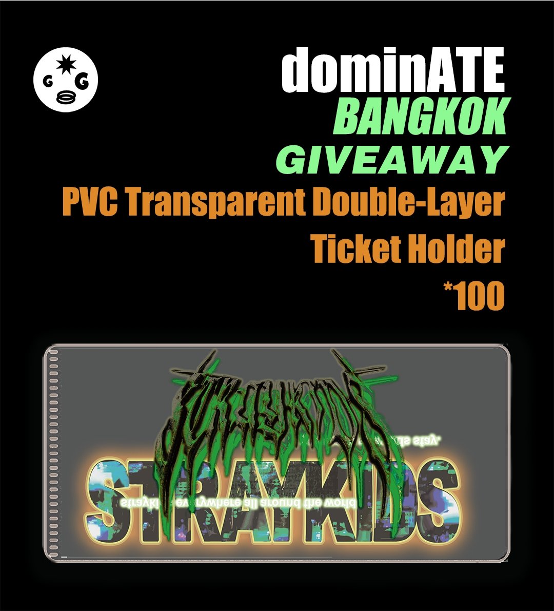 Amen19881998in's tweet photo. 🔴  𝐆𝐢𝐯𝐞𝐚𝐰𝐚𝐲
 Stray Kids World Tour <dominATE> in BKK
Rt plz

PVC Transparent Double-Layer Ticket Holder *100

🗓️ 𝟏𝟒 𝐃𝐞𝐜 𝟐𝟎𝟐𝟒 
🕛 𝐓𝐁𝐀 
📍𝐍𝐚𝐭𝐢𝐨𝐧𝐚𝐥 𝐒𝐭𝐚𝐝𝐢𝐮𝐦
#domiATE_Bangkok #dominATE_BKK #SKZinBKK https://t.co/SVRjLqWANS