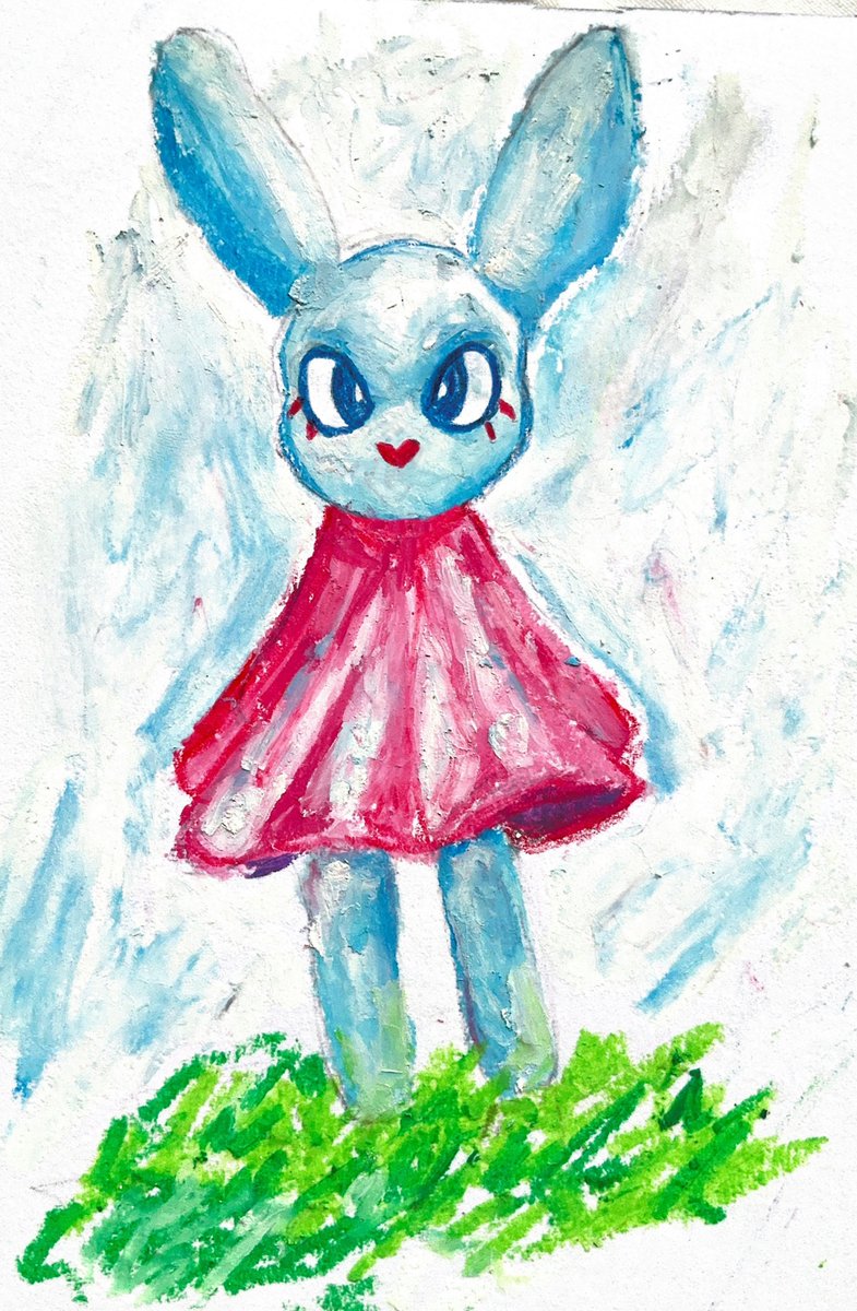 lumin0ise's tweet image. Oil pastel stuff
