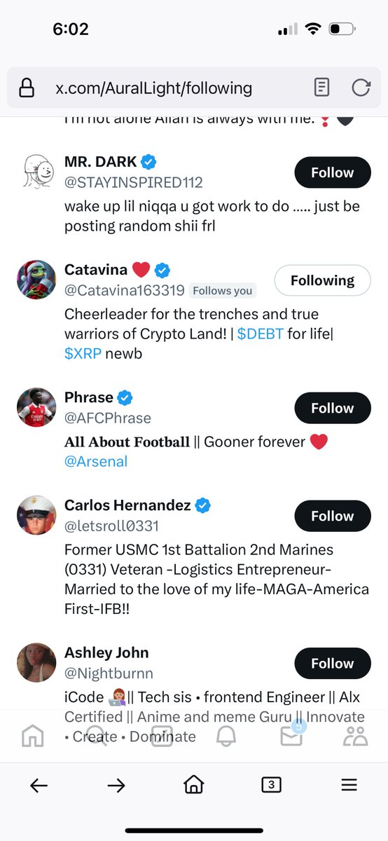 Just got done pruning all the people that offer a follow for a follow then unfollow you a day later

Nice try!

You follow me, I follow you, we grow together

🚫 fakers