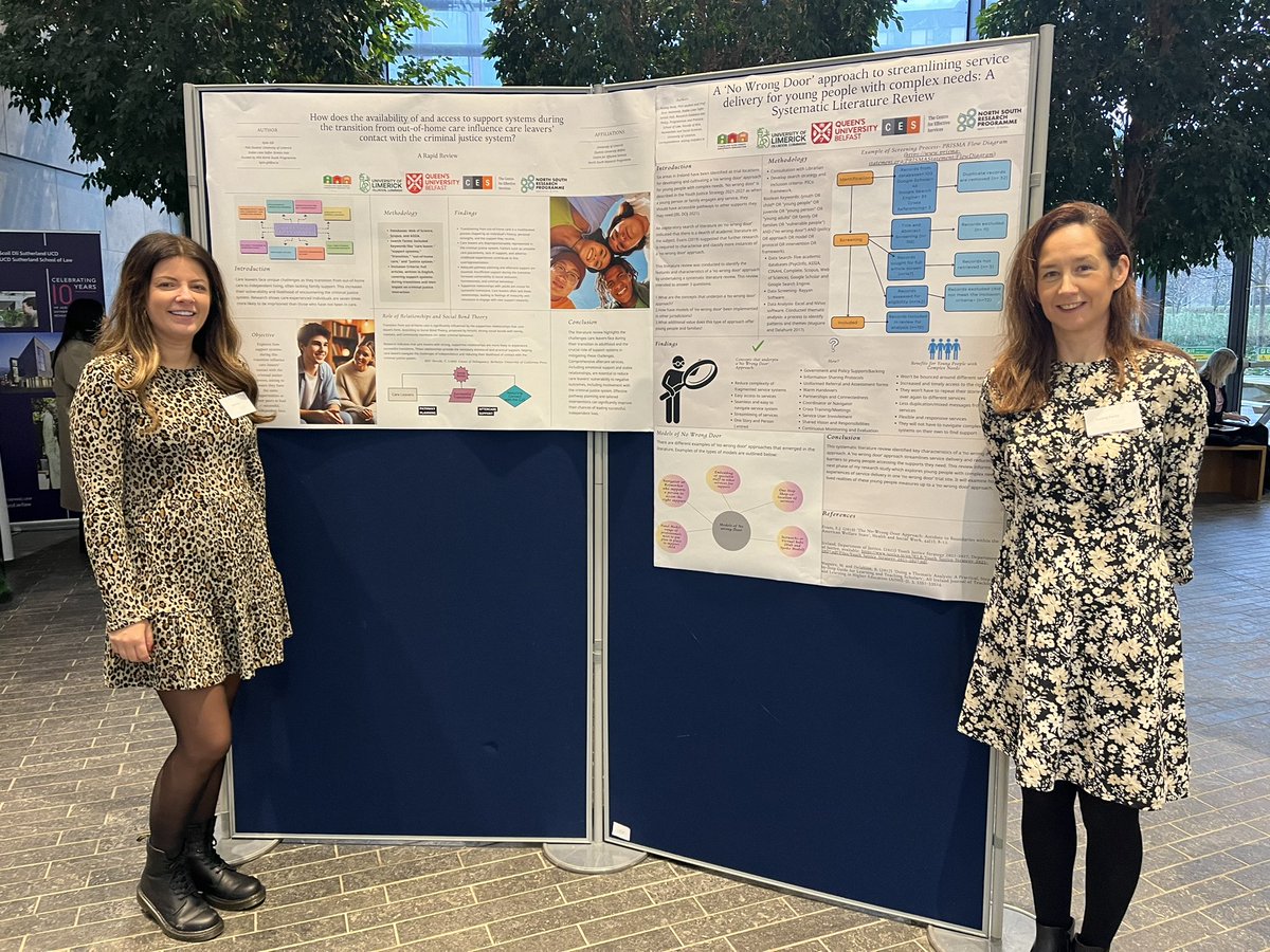 Presenting a poster on my literature review entitled “ ‘A No Wrong Door’ approach to streamlining service delivery for young people with complex needs: A Systematic Literature Review” at the CRN &amp; UCD-CHiLD-RC Annual Conference 2024. <a href="/REPPP4/">Research Evidence Policy Programmes and Practice</a> <a href="/SLSSHub/">SLSSHub</a> <a href="/kyliegill41285/">Kylie Gill</a> <a href="/CRNINI/">Children's Research Network</a>