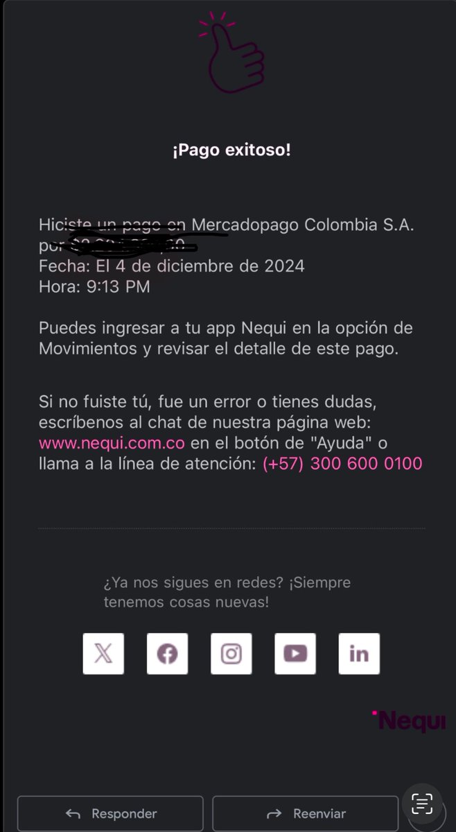 herbercala's tweet photo. @CaracolTV me robaron y no hacen nada por bloquear la cuenta a donde se transfirió el dinero MERCADOPAGO COLOMBIA S.A SON LADRONES Y debemos evitar que más personas caigan en sus fraudes @NoticiasRCN @vanguardiacom @ELTIEMPO @PoliciaColombia @SFCsupervisor https://t.co/698DiPJmf6