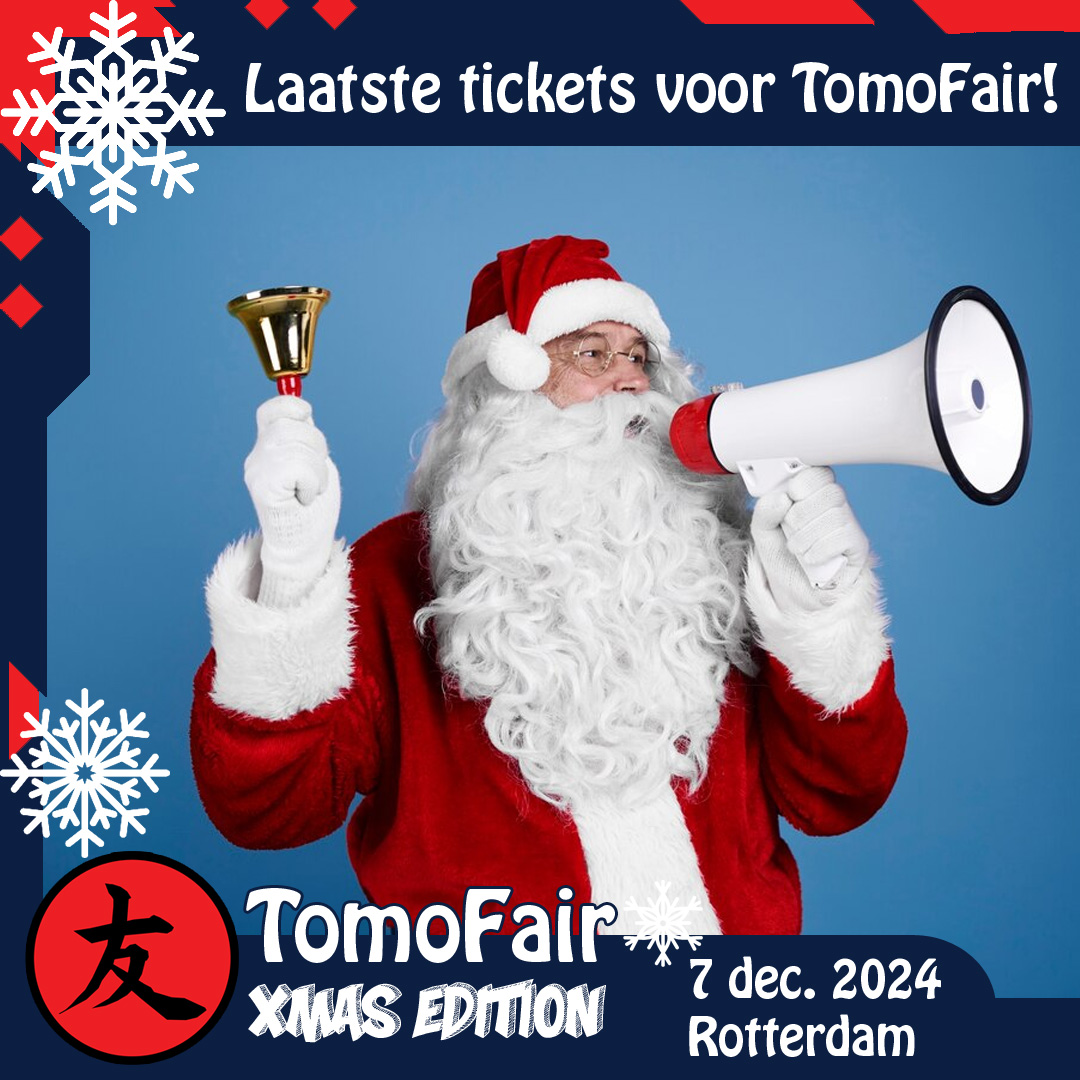 tomoconventie's tweet photo. LET OP: LAATSTE TICKETS nu te koop. OP = OP! Geen tickets verkrijgbaar aan de deur!
TomoFair Xmas Edition Rotterdam 7 dec – https://t.co/jNRhjwO37L – Tickets https://t.co/E8H0FRsxfO https://t.co/CHeNCJZStM