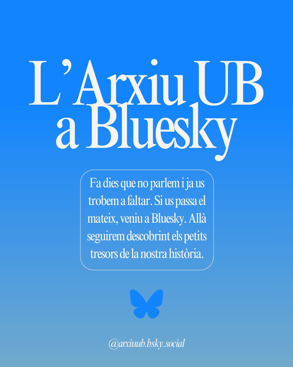 Arxiu UB (@arxiuub) on Twitter photo 
