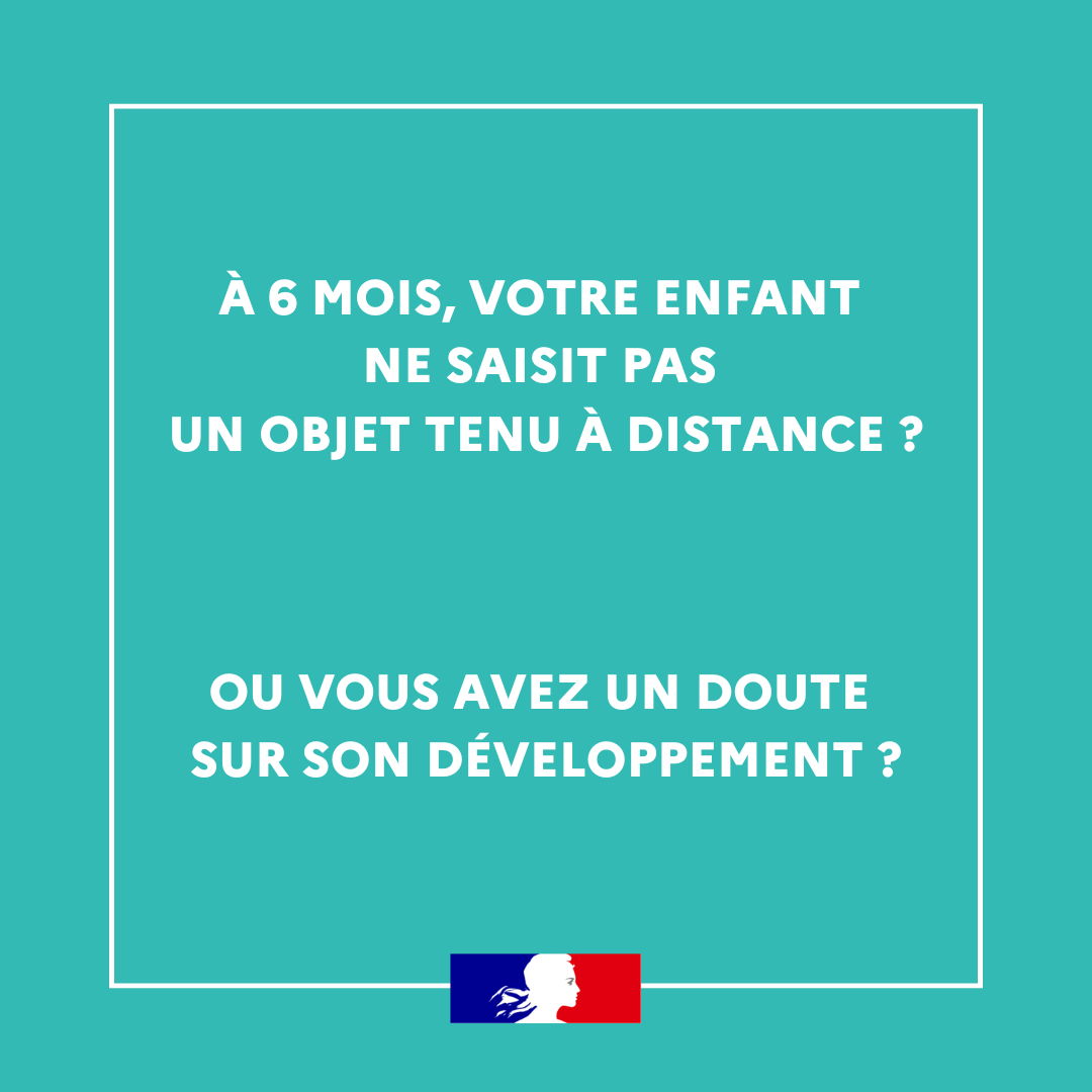 Solidarite_gouv's tweet photo. #RepéragePrécoce | À 6 mois, votre enfant ne saisit pas un objet tenu à distance ? Ou vous avez un doute sur son développement ? Découvrez les signes qui peuvent vous alerter dans 8 nouvelles vidéos tutos sur ⤵️