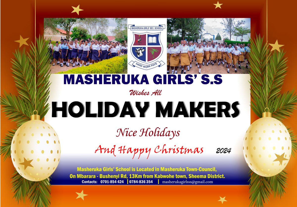Masheruka Girls' Secondary School (@masherukagirls) on Twitter photo 