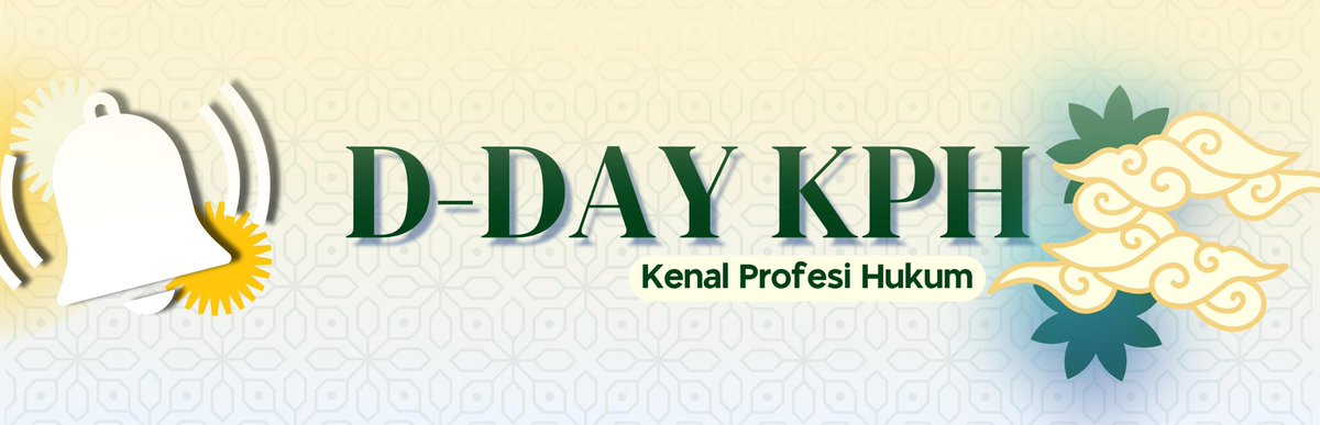 slffhuns's tweet photo. [ D-DAY KENAL PROFESI HUKUM 2024 ]

At last, here it is! The answer to our search, KPH 2024. Akhirnya tiba saatnya untuk mengenal lebih dekat dunia hukum ✨

Kenal Profesi Hukum 2024 mengangkat tema "PERAN PROFESI HUKUM SEBAGAI TONGGAK PEREKONOMIAN BERKELANJUTAN UNTUK MENDUKUNG - https://t.co/CINDTgFEAM