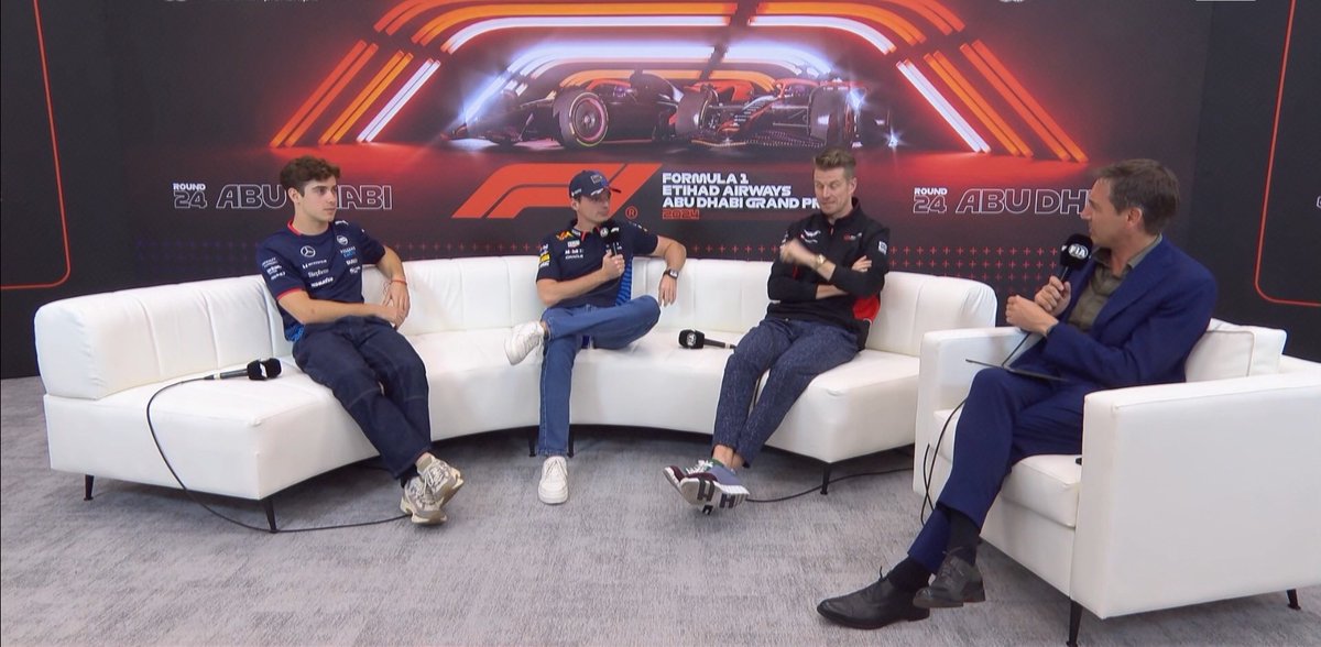Motorsport_LAT's tweet photo. ¡¡Hola, Franco!! 👋 #AbuDhabiGP🇦🇪 #F1 #ColapintoToF1In2025 https://t.co/JXt3lvcmve