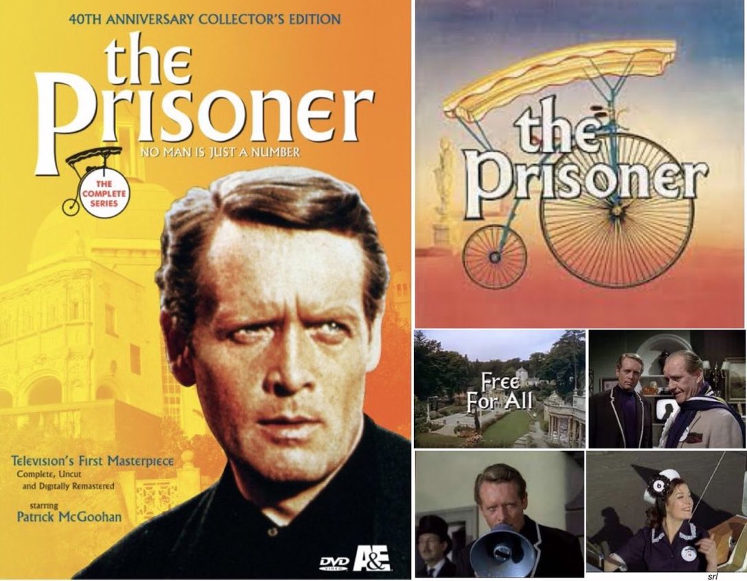 SaveRedlandLibr's tweet photo. 12noon TODAY on @rewindtvuk
From 1967, Ep 4 (of 17) of the #SciFi #Mystery series 📺#ThePrisoner - “Free for All" directed & written (as Paddy Fitz) by Patrick McGoohan
🌟#PatrickMcGoohan #EricPortman #RachelHerbert #GeorgeBenson #AngeloMuscat #HaroldBerens #DeneCooper https://t.co/SUfFhTSqju