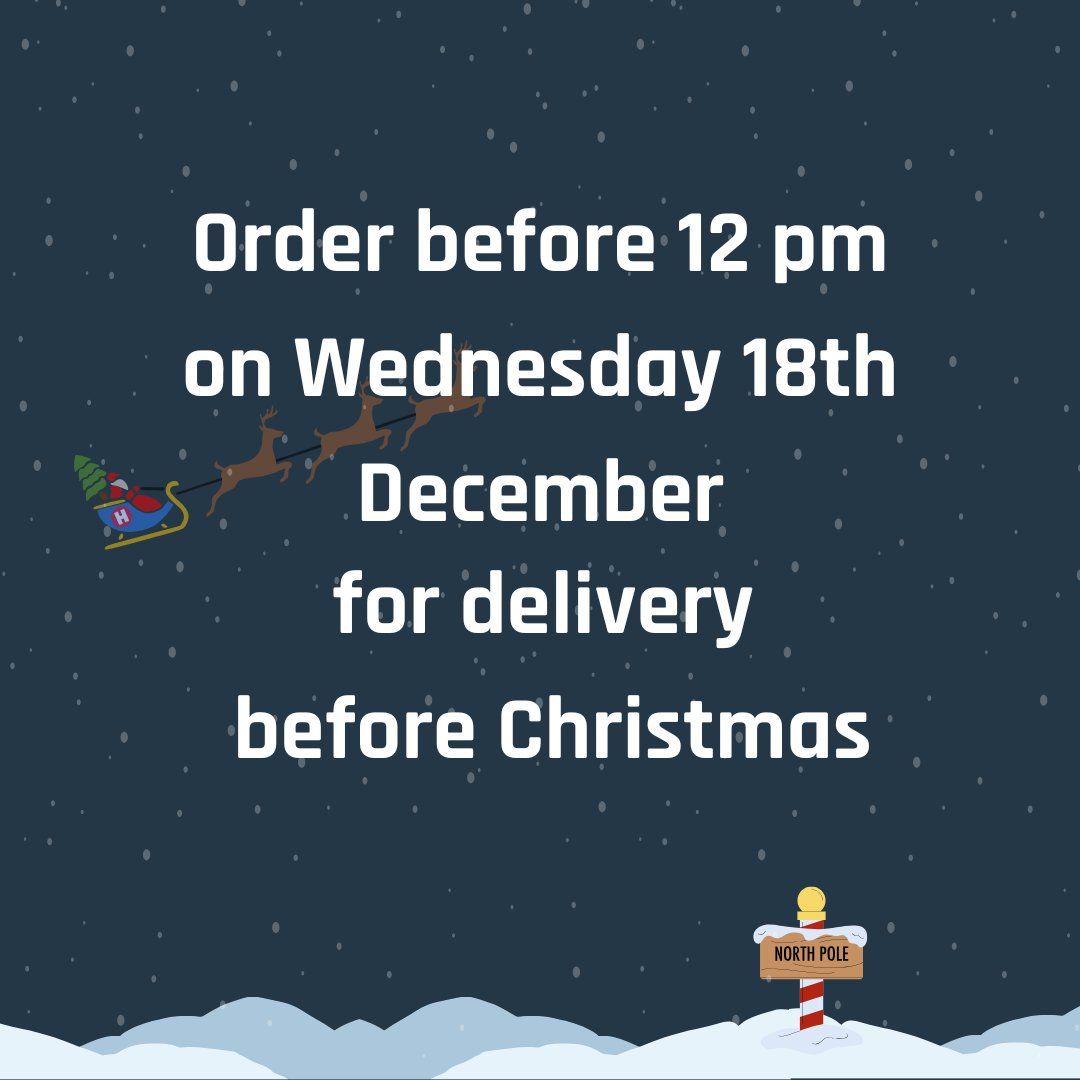 We are now officially in the countdown to Christmas! If you want to get your Henchman delivery before Christmas please order before 12pm on the 18th December. 🎅🎄 eu1.hubs.ly/H0f6fGb0 #christmas #henchmanladders