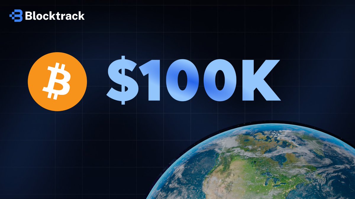 BTKProtocol's tweet photo. 📢 @Bitcoin breaks $100K! This milestone highlights the growing trust in blockchain industry. 

At Blocktrack, we’re building the future of education on this trust.🌍🧠

Stay tuned as we revolutionize skill development with SkillFi.

#Bitcoin100K $BTC #Crypto #SkillFi #Blocktrack https://t.co/aMNNdvpE87