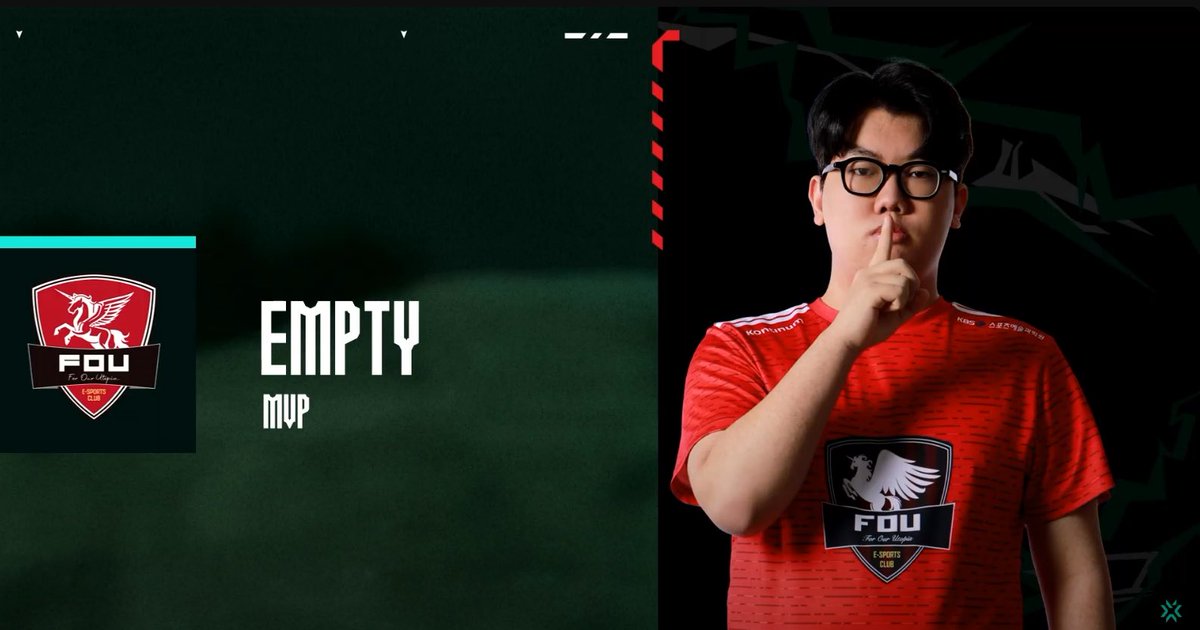 [Match Result]

vs <a href="/SLT_eSports/">SLT eSports</a> 3:0 win GG

Top 2 확정!! 재밌는 경기 함께 만든 SLT 선수분들께도 감사합니다! 

내일 농심이기고 우승까지 가보겠습니다!

Top 2 confirmed!  

Thank you SLT players for making the fun game together! 

#발로란트 #VALORANT
#GOFOU #발로란트챌린저스