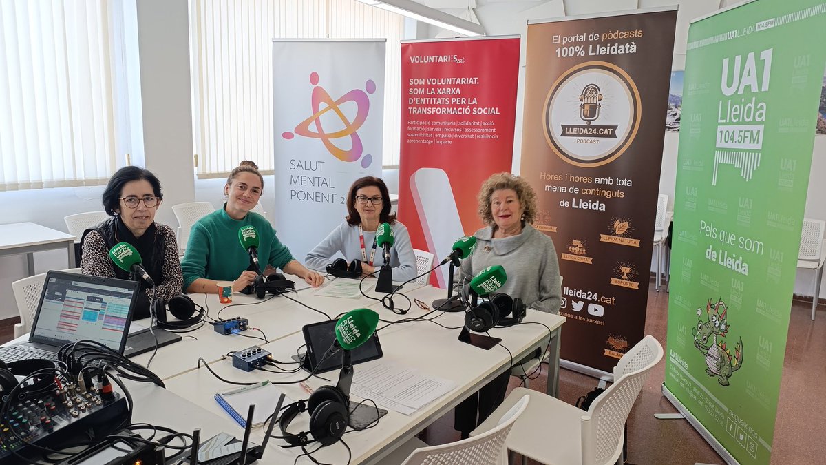 Quin matí més interessant escoltant el dia a dia de les entitats socials i del voluntariat de #Lleida!

📻 Gràcies a <a href="/Ua1FM/">UA1 Lleida Ràdio</a> per implicar-se, un any més, en el #DiaInternacionaldelVoluntariat i a <a href="/Smponent/">Salut Mental Ponent</a> per acollir el programa en directe.
#FCVS #DIV2024 #VoluntariatpelBéComú