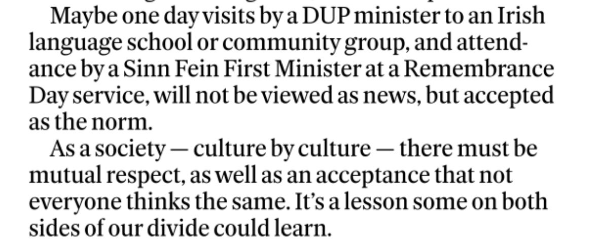 From the <a href="/BelTel/">Belfast Telegraph</a> editorial today. These two are not even remotely equivalent.