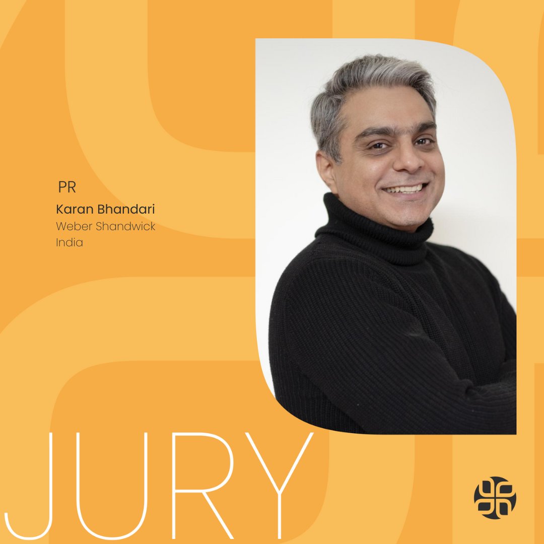 Weber Shandwick IN (@ws_ind) on Twitter photo We are proud to announce that Karan Bhandari, MD, Integrated Media Strategy, has been honored as a juror in the PR category at <a href="/SpikesAsia/">Spikes Asia</a>! 🌟
He'll collaborate with industry leaders to celebrate creativity that shapes culture, and drives lasting impact across the region. We are proud to announce that Karan Bhandari, MD, Integrated Media Strategy, has been honored as a juror in the PR category at <a href="/SpikesAsia/">Spikes Asia</a>! 🌟
He'll collaborate with industry leaders to celebrate creativity that shapes culture, and drives lasting impact across the region.