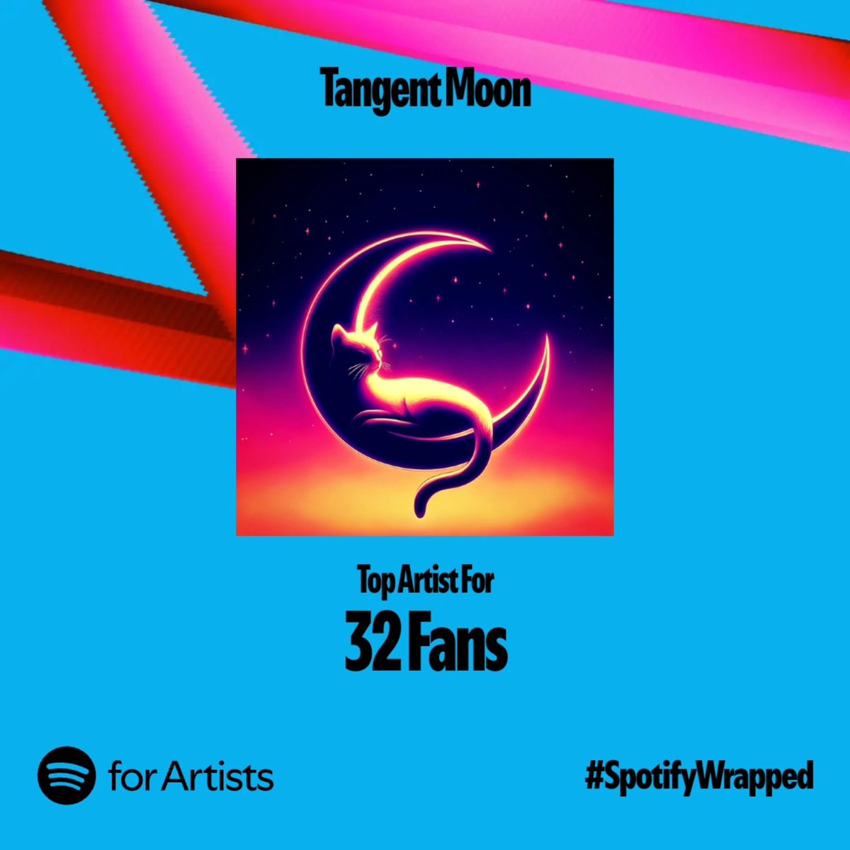 Huge year 👏 Big thanks to anyone who listened, and the awesome collaborators 🙏 And of course special thanks to the 32 legends among mortals on this earth 🗿 #SpotifyWrapped