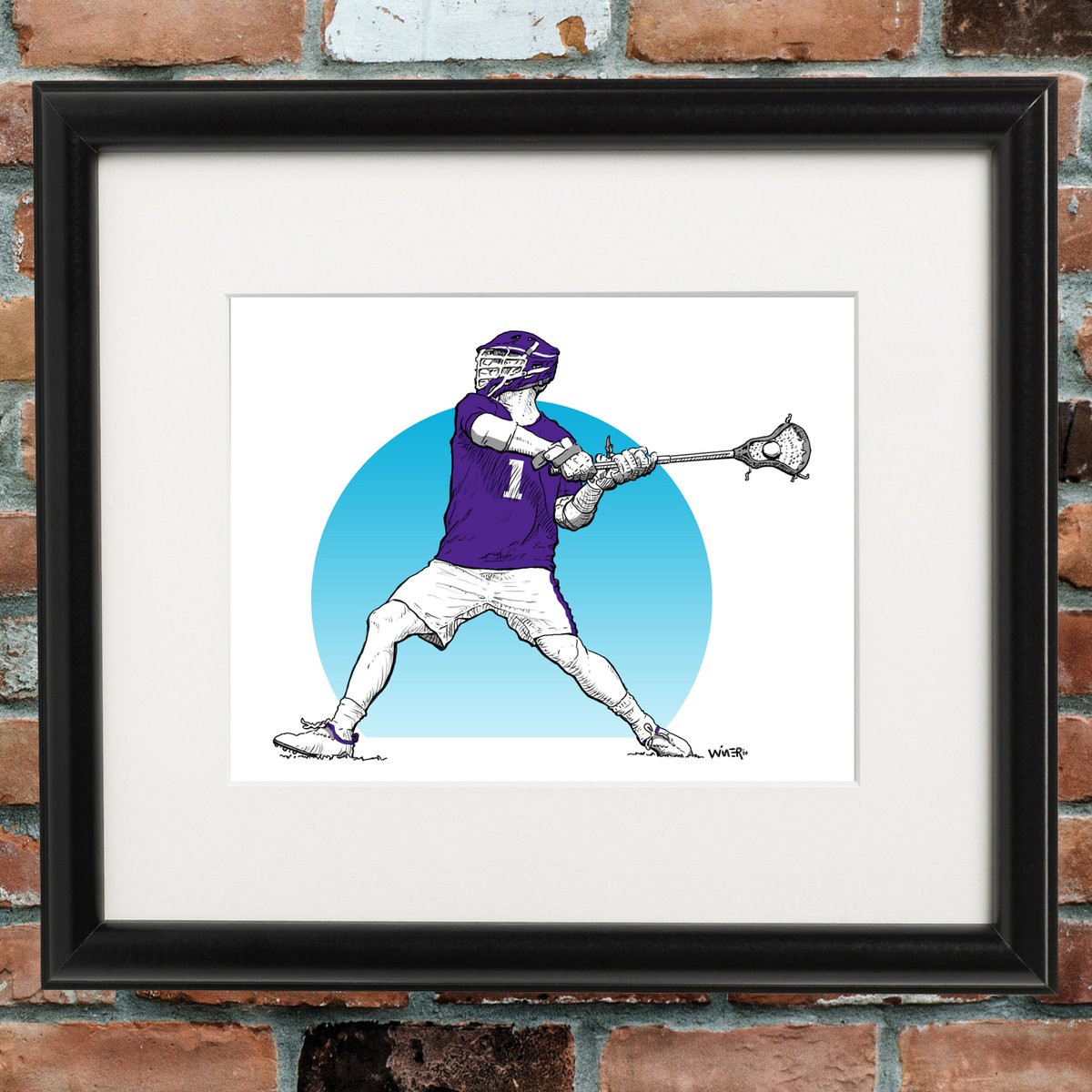 Got a request to repurpose my lax art as a gift &amp; they loved it. So, now offering to customize the uniform color and # if there's a kid, lax mom, lax dad, or lax coach who needs a holiday gift! On my Etsy store: 
etsy.com/listing/181825…

#lacrosse #lacrossegift #laxart #laxmom