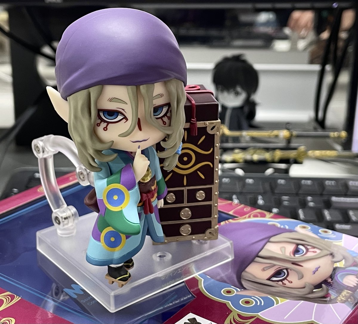 zyuefox's tweet image. ねんどろいど 薬売りの薬箱
#薬売り #モノノ怪