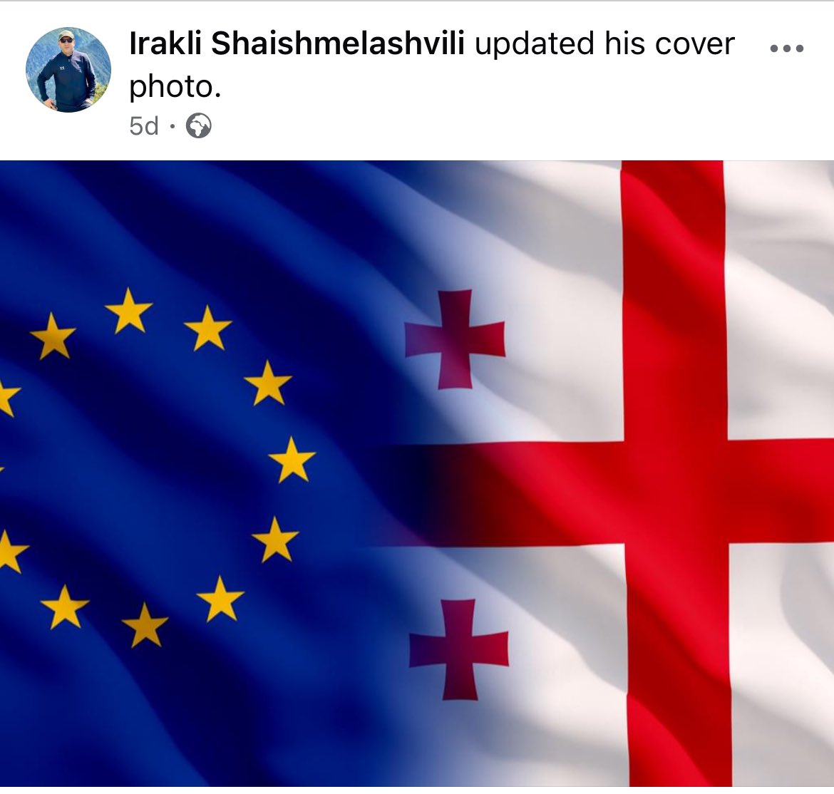 SamBayramova's tweet photo. So cute ❤️❤️ dignified police 👮♂️
Head of the Operational Planning Department of the #Georgian State Security Service, #Irakli #Shaishmelashvili, has resigned, before shared 🇬🇪🇪🇺 flags ✊
#Georgia #StandWithGeorgianPeople https://t.co/V7RyMPZFax