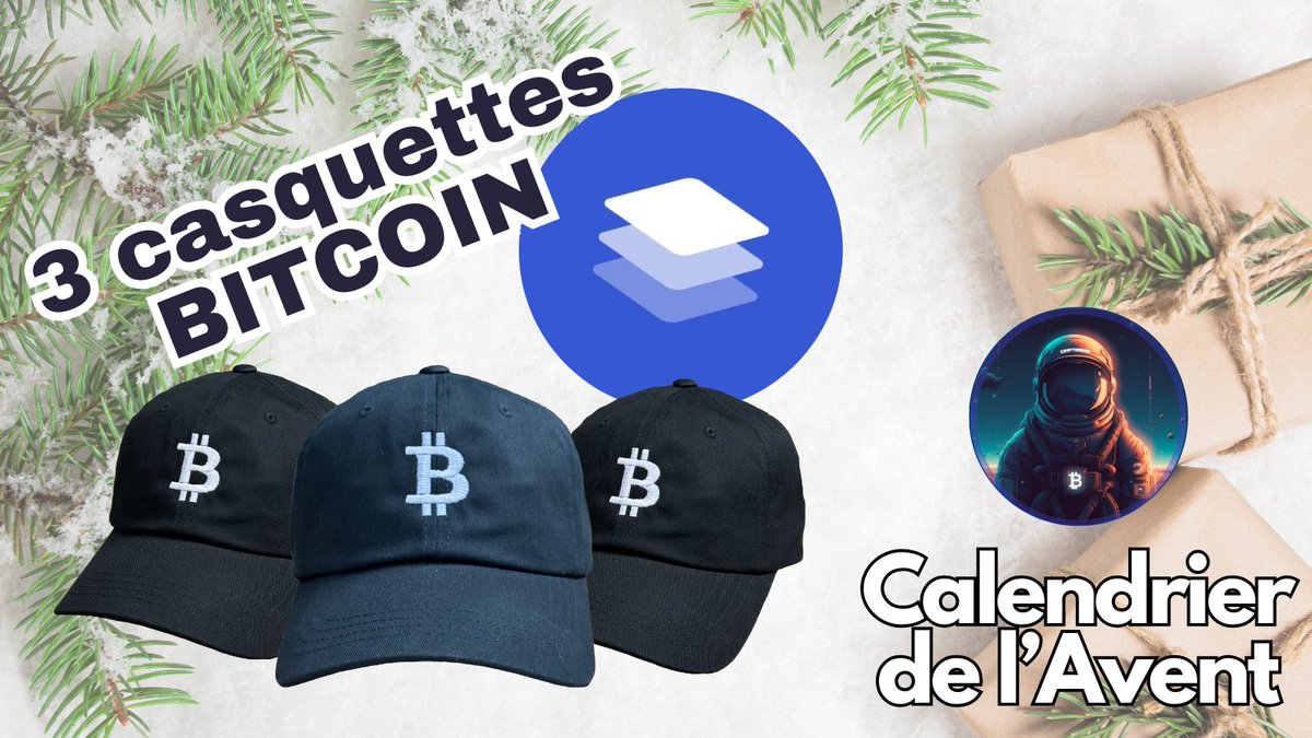 Astro_Crypto_'s tweet photo. CALENDRIER DE L’AVENT [05/24] 🎅

Bitstack, l’app qui permet d’investir facilement en Bitcoin en arrondissant vos achats, vous offre 3 casquettes exclusives 🎁

👉 Pour jouer :

🔹 Follow @bitstack  &amp; @LeCryptonome
🔹 Like + RT

📅 Résultat dans 4 jours

À vous de jouer 🎄 https://t.co/f9lavw77aX