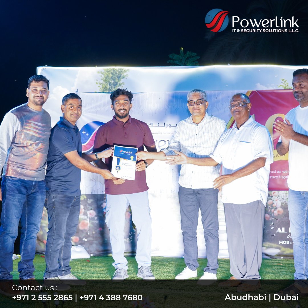 powerlinkitss's tweet photo. 🎉 A Decade of Excellence! 🎉 PowerLink IT celebrated 10 incredible years of innovation, dedication, and growth.

Congratulations to Mohammed Ashif for receiving the #BestEmployeeAward 🏆 — a true testament to dedication and excellence

#PowerLinkIT #10YearAnniversary #UAE https://t.co/WCEYHdcMsr