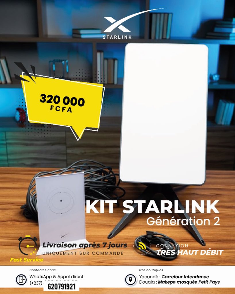 Spécial Promo-Djoka de fin d’année avec Starlink 🚀