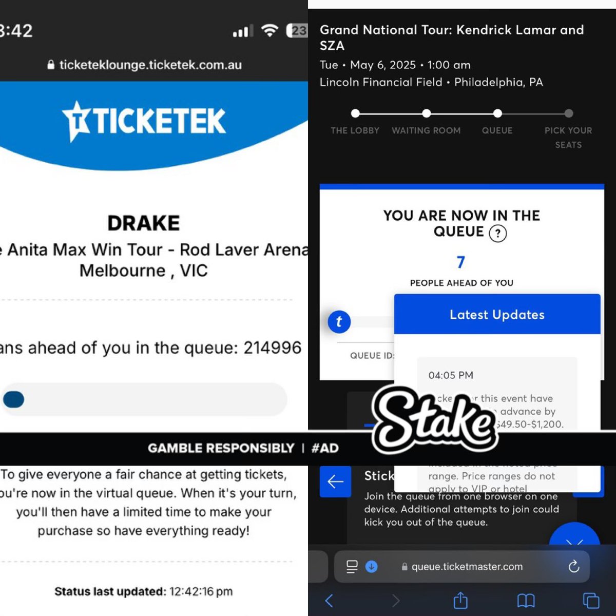 The demand for drake vs kendrick 💀