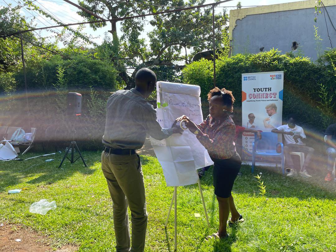Vijanaimpact's tweet photo. With support from @activecitizensu in partnership with @UgBritish we learnt that a great leader isn’t just defined by what they do, but by who they are. Today we discussed the qualities of a good leader—integrity, empathy, and vision.
#YouthConnectproject https://t.co/jAaeg6ru7Z