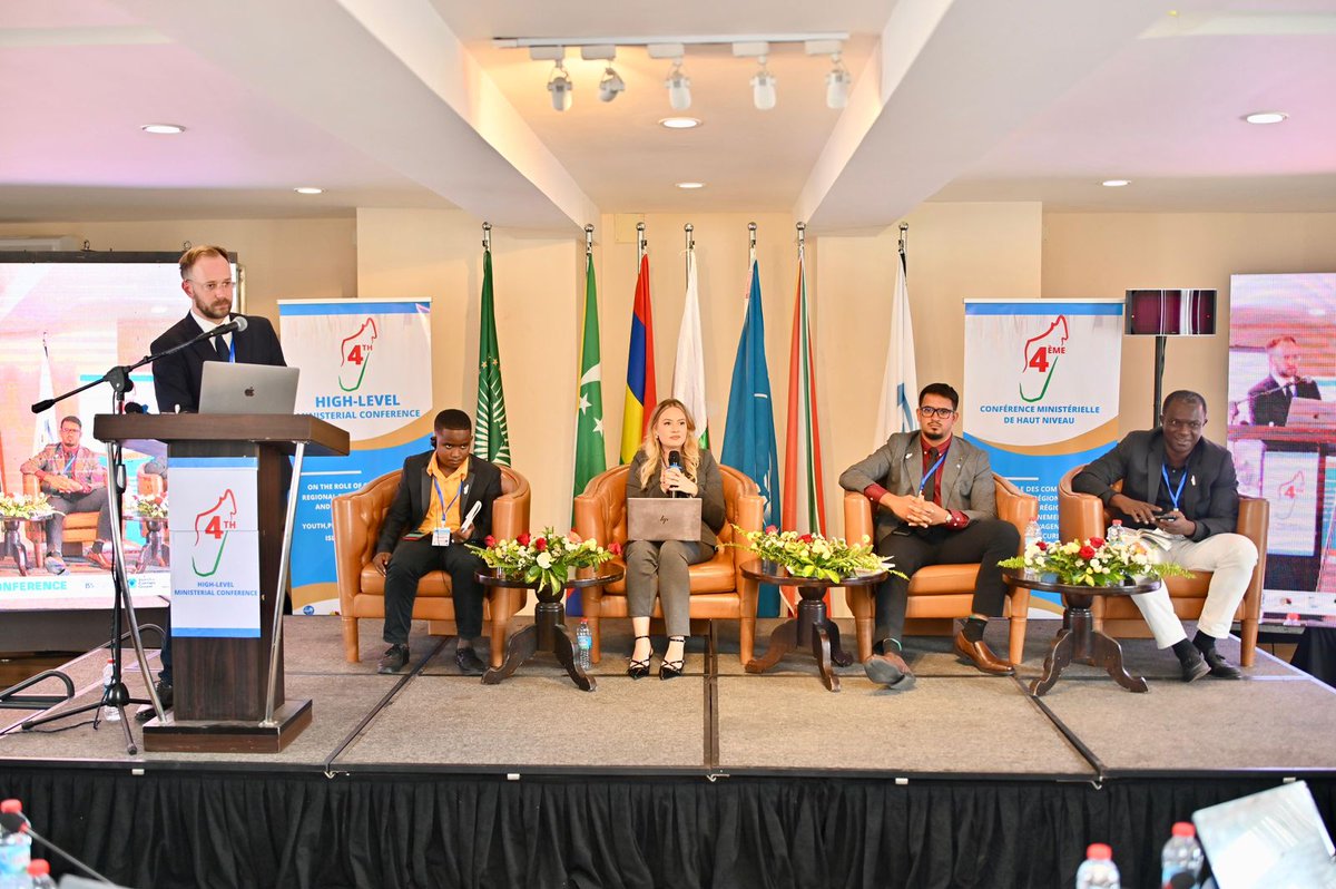 HornofAYN's tweet photo. Africa’s blue &amp; green economies need youth inclusion, innovative financing, education reforms, and gender equality to drive sustainability and maritime security. #4thHLMC2024 #BlueEconomy #YouthInclusion #Sustainability https://t.co/3IYYUPW7oh