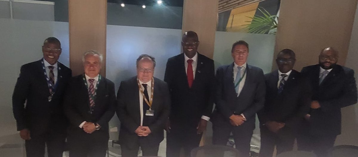 ATI_ACA's tweet photo. At the 2024 #AIF in #Rabat, #Morocco, #ATIDI had rich discussions with its partners, specifically European Investment Bank (EIB) and #Nigeria's Bank of Industry Limited - the country’s largest development finance institution, on how to deepen initiatives to foster more private #investment in Africa’s #development. 

ATIDI’s motto for #2025: We want to do more with our partners!

#2025 #Rabat #AIF #Partners #RethinkRisk #EnableFinance