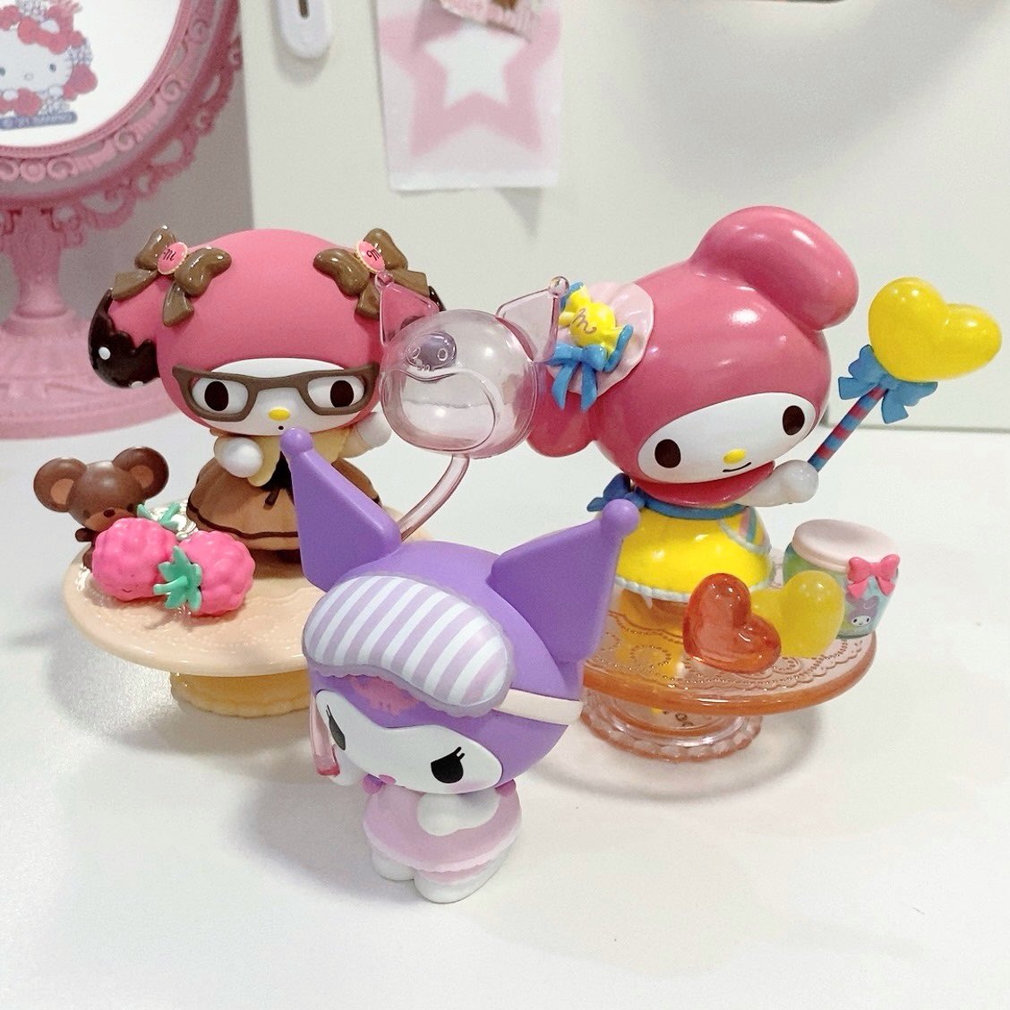 sqolor's tweet photo. wts lfb miniso my melody kuromi sanrio ph

my melody rainbow candy - ₱300
my melody caramel macha - ₱300
kuromi pajama party - ₱300

𓍼 mop: gcash, bpi
𓍼 mod: flash express only [₱56 to ₱63]
𓍼 loc: pampanga https://t.co/5Ox9T1mhAJ