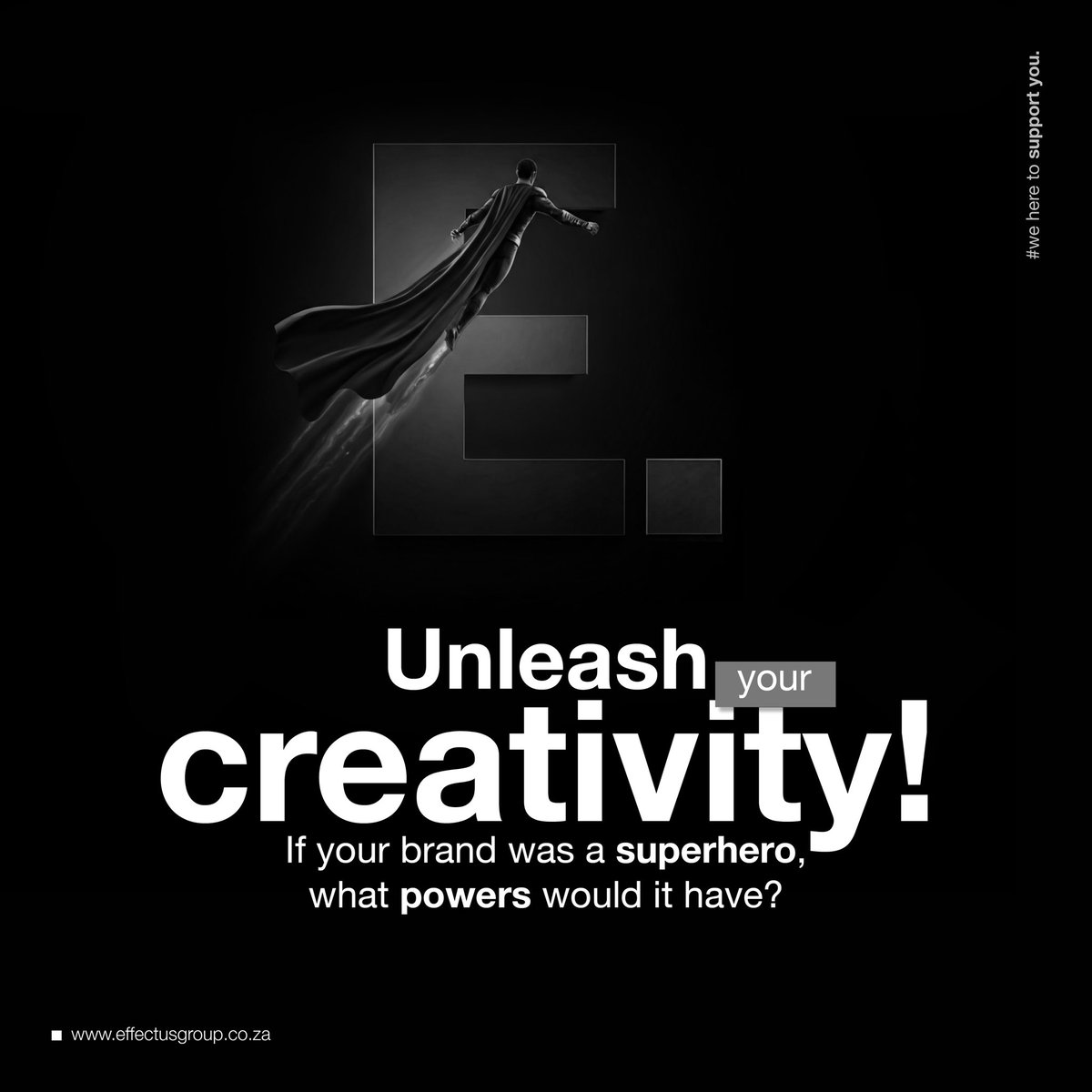 effectus_group's tweet photo. Unleash your creativity! If your brand was a superhero, what powers would it have? 

How would it use those powers to save the day? Let's see some imaginative brand transformations! 

#EffectusGroup #BrandSuperhero #MarketingFun https://t.co/T7uxyWNItq
