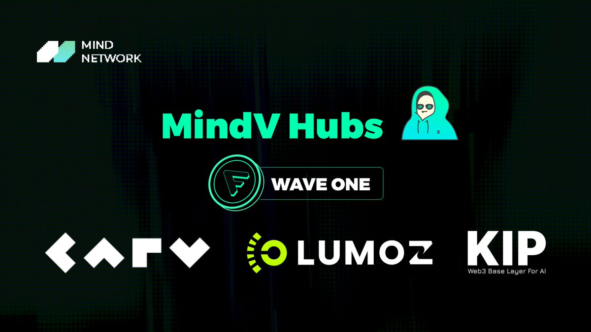 mindnetwork_xyz's tweet photo. 🌟 Wave 1 of #MindV Hubs is coming now to advance FHE-powered decentralized computation!

We are excited to announce @carv_official  hub is live today, @LumozOrg  and @KIPprotocol  will go live next week, stay tuned.🔐

⏰ CARV Hub Launch: Dec 5, 09:00 AM UTC

✨  2,000 voter slots available for CARV Verifier Node holders

💫 Delegate or vote to earn $vFHE

👉 Ready to delegate or vote? Secure your spot & learn more: https://t.co/U66VvvN7eq

#Web3 #FHE #AI #Gaming #MindV #MindNetwork #Lumoz #CARV