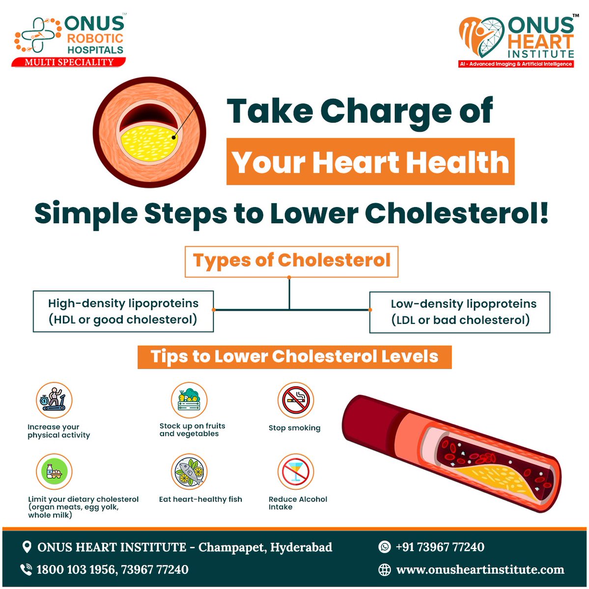 onusheart's tweet photo. "Empower your heart with every step! 🫀💪 Take charge of your health by lowering your cholesterol with simple, effective lifestyle changes. A healthier you starts today! 🌿✨"
#HeartHealth ❤️ #LowerCholesterol

#HealthyLifestyle #CholesterolCare #HealthyHeartTips #HeartWellness https://t.co/7B7KgxDqCi