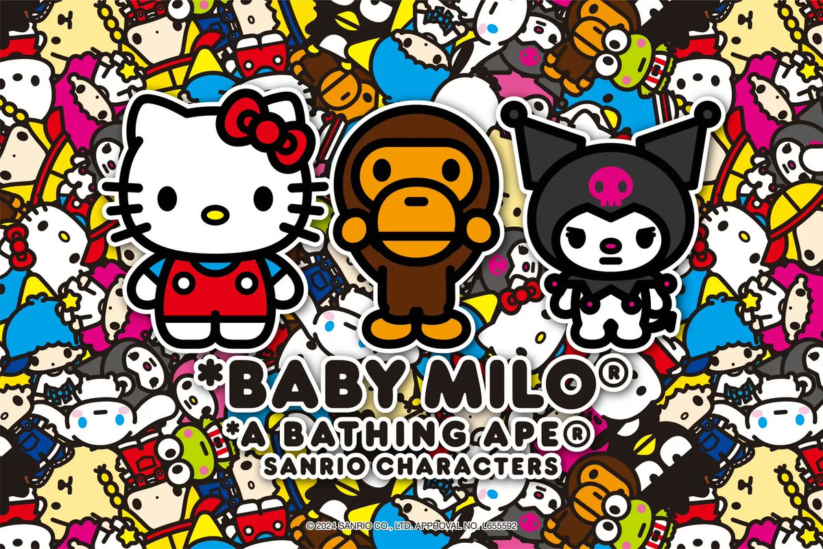 ⚠コラボ商品【予告】📣🆕／ BABY MILO®︎（ベイビーマイロ）×サンリオ