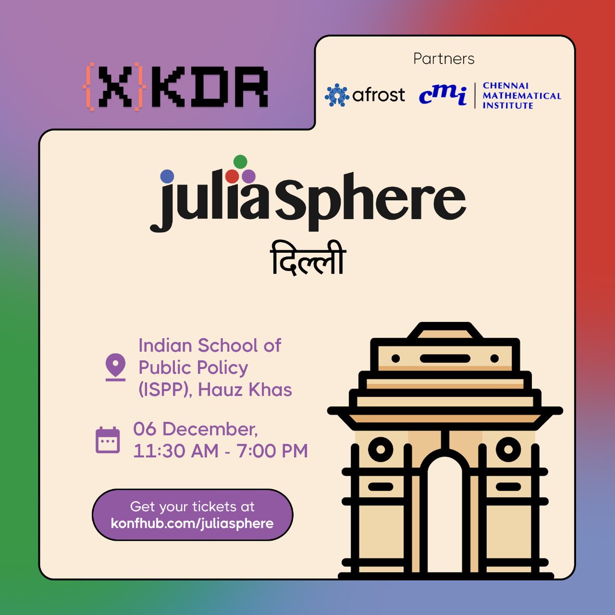 1/ I'll be at JuliaSphere this Friday <a href="/XkdrF/">XKDR Forum</a> 🤘

#JuliaSphere