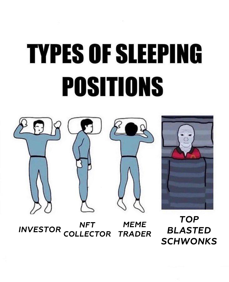 What it feels like trying to sleep knowing XRPL memes are running and $BTC is hitting ATH.

#XRPL 
#xrplmemes 
<a href="/First_Ledger/">First Ledger</a>