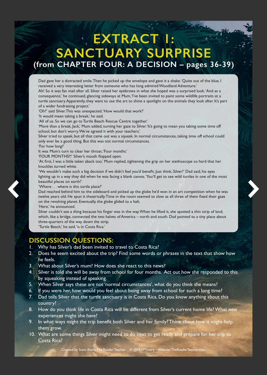 ⭐️Teacher friends!⭐️

There are now some fab KS2 teaching resources to accompany Turtle Moon.
🐢🌙

Thank you to the awesome <a href="/MrEPrimary/">Scott Evans | The Reader Teacher®</a> for creating such turtley great activities for the classroom! 

Free to download here:

hannahgold.world/teaching-resou…
