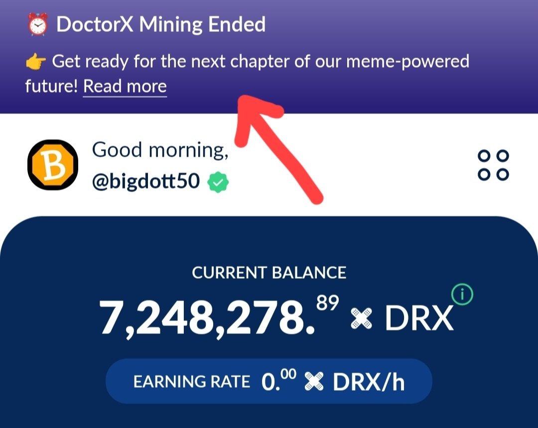 ICE_Parodi's tweet photo. $DRX Mining Ended ! Listing Soon, to Receive Gas Fee For #DRX Claim Complete Below Tasks !!

Mandatory Tasks👇👇

✅ Follow 👉 @BigDott_Ice &amp; RePost

✅ Join Telegram 👉 https://t.co/Zqe2Lo5nzx

✅ Drop #XPortalApp Wallet at Telegram !

$ICE #iceNetwork #Airdrop #ICE #DoctorX https://t.co/hPOwZvSl1g